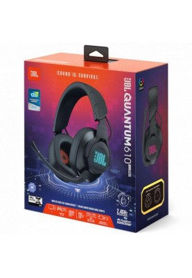 Комп'ютерна гарнітура JBL Quantum 610 Black (JBLQUANTUM610BLK)