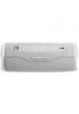 Портативна колонка JBL Flip 6 Steel White (JBLFLIP6WHT)