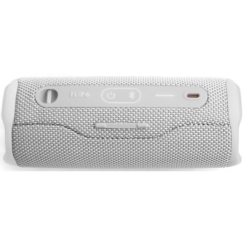 Портативна колонка JBL Flip 6 Steel White (JBLFLIP6WHT)