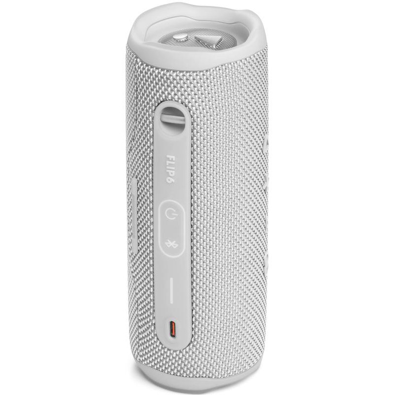 Портативна колонка JBL Flip 6 Steel White (JBLFLIP6WHT)