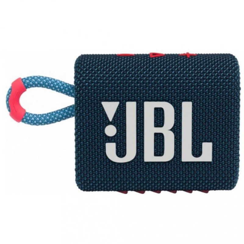 Портативна колонка JBL Go 3 Blue Coral (JBLGO3BLUP)