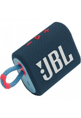 Портативна колонка JBL Go 3 Blue Coral (JBLGO3BLUP)