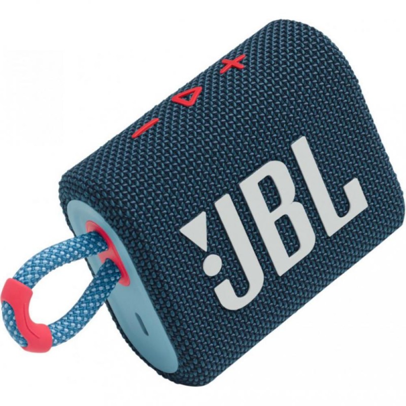 Портативна колонка JBL Go 3 Blue Coral (JBLGO3BLUP)