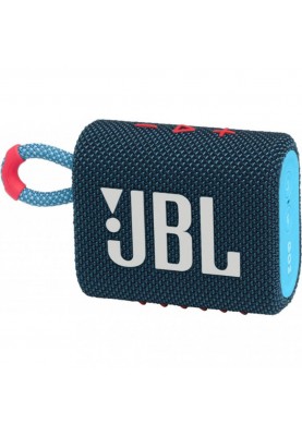 Портативна колонка JBL Go 3 Blue Coral (JBLGO3BLUP)