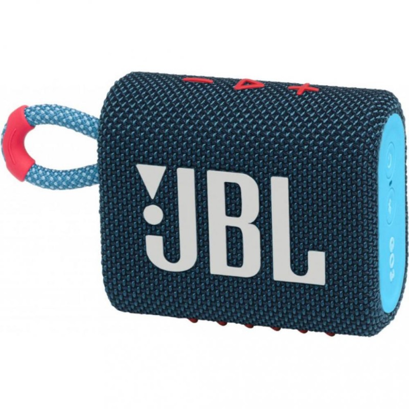 Портативна колонка JBL Go 3 Blue Coral (JBLGO3BLUP)