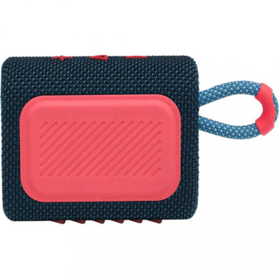 Портативна колонка JBL Go 3 Blue Coral (JBLGO3BLUP)