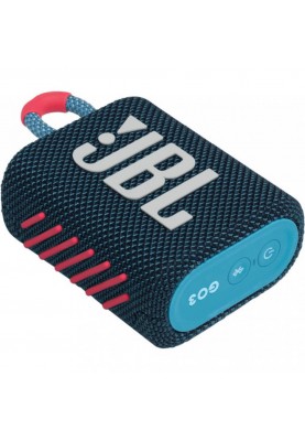 Портативна колонка JBL Go 3 Blue Coral (JBLGO3BLUP)