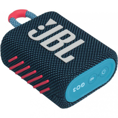 Портативна колонка JBL Go 3 Blue Coral (JBLGO3BLUP)