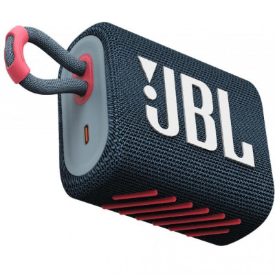 Портативна колонка JBL Go 3 Blue Coral (JBLGO3BLUP)