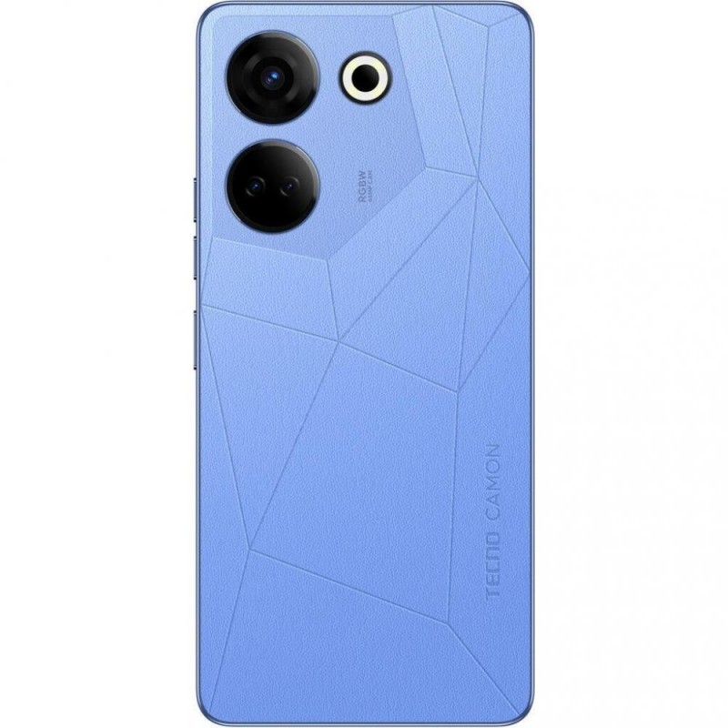 Смартфон Tecno Camon 20 Pro (CK7n) 8/256GB Serenity Blue (4895180799815)