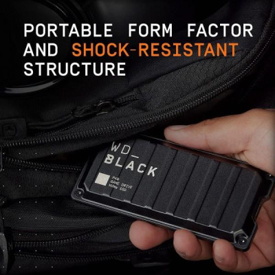SSD накопичувач WD Black P40 Game Drive 2 TB (WDBAWY0020BBK)
