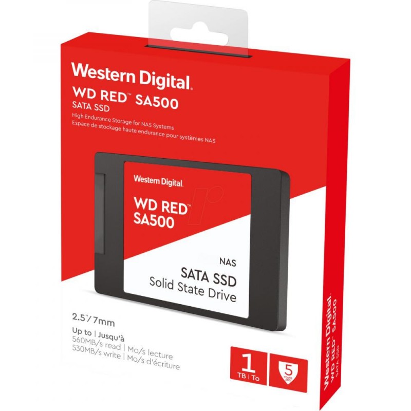 SSD накопичувач WD Red SA500 1 TB (WDS100T1R0A)