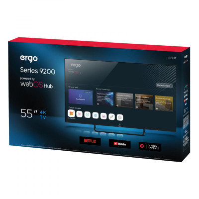 Телевiзор ERGO 55WUS9200