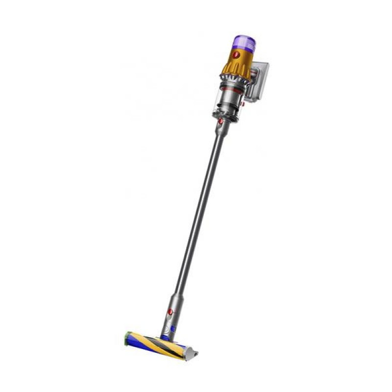 Вертикальний пилосос (1в1) Dyson V12 Detect Slim Yellow/Iron (405863-01)