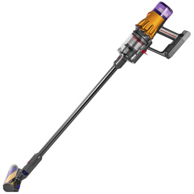 Вертикальний пилосос (1в1) Dyson V12 Detect Slim Yellow/Iron (405863-01)