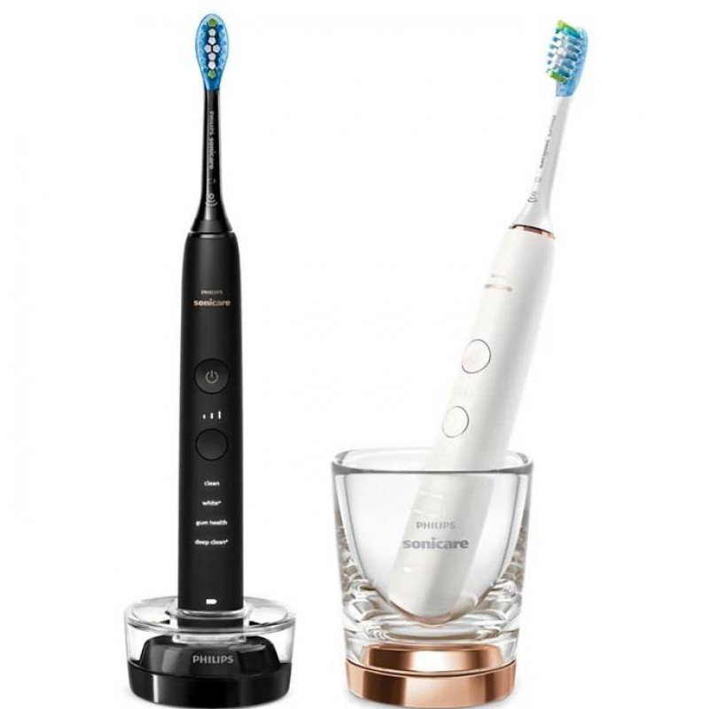 Електрична щітка Philips Sonicare DiamondClean 9000 White & Black (HX9914/57)