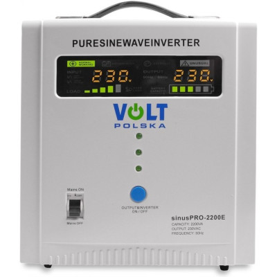 Джерело безперебійного живлення Volt Polska SINUS PRO 2200 E 12/230V (1600/2200W) 3SP092212E