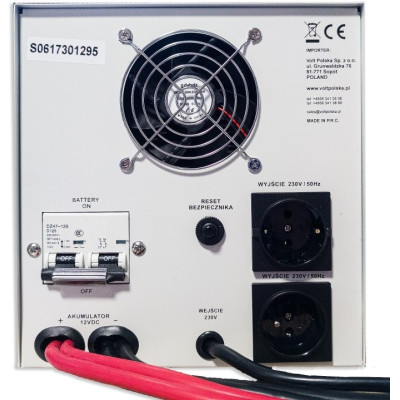 Джерело безперебійного живлення Volt Polska SINUS PRO 2200 E 12/230V (1600/2200W) 3SP092212E