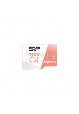 Карта пам'яті Silicon Power 1 TB microSDXC U3 A1 V30 Superior + adapter (SP001TBSTXDV3V20SP)