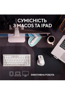 Миша Logitech MX Master 3S для Mac Pale Grey (910-006572)