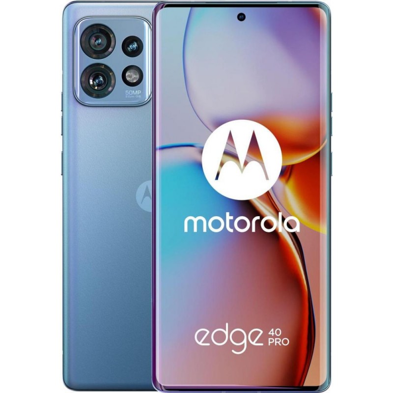 Смартфон Motorola Edge 40 Pro 12/256GB Lunar Blue (PAWE0005)