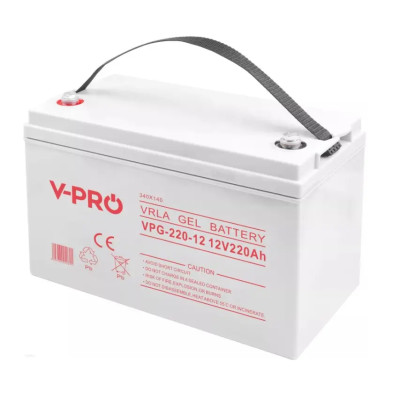 Акумулятор Volt Polska GEL VPRO SOLAR 220Ah 12V (6AKUGEL220)