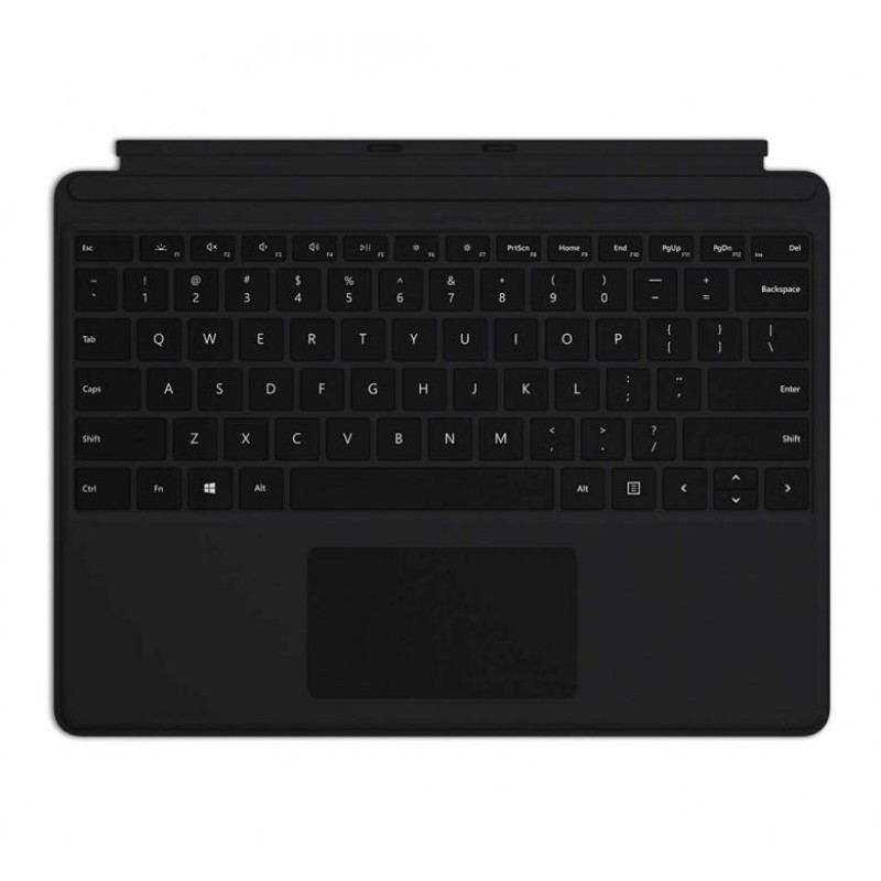 Чохол-клавіатура для планшета Microsoft Surface Pro X Keyboard Black (QJW-00001)