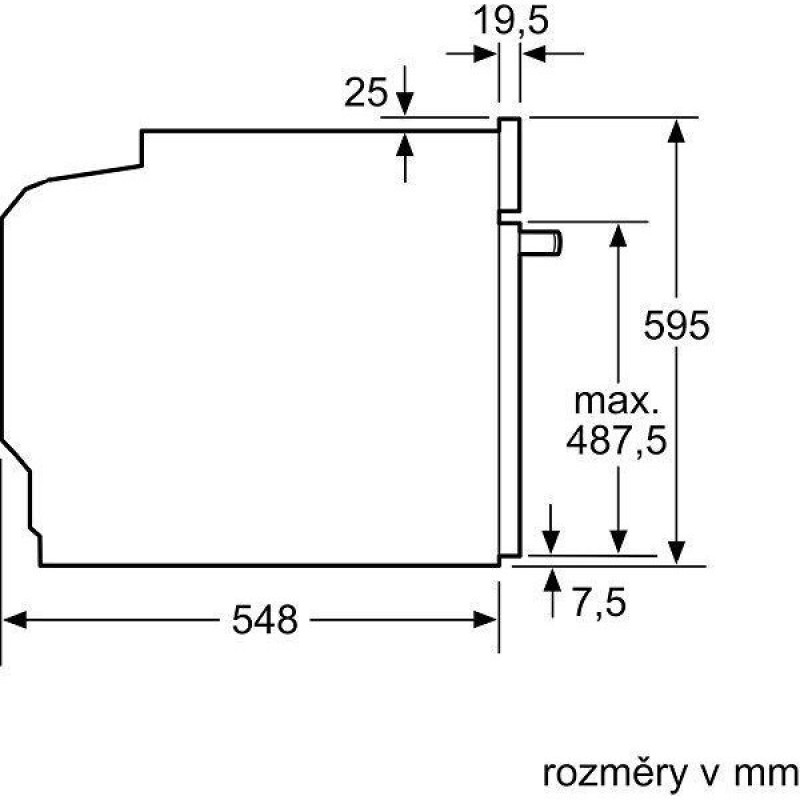 Електрична духовка Bosch HRG5180S0