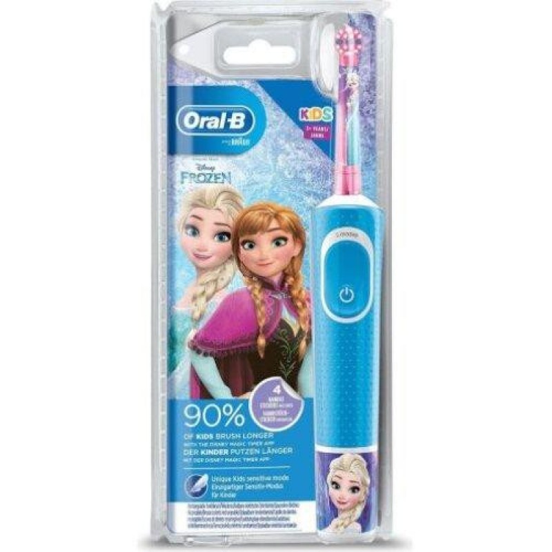 Електрична зубна щітка Oral-B D100 Kids Frozen 2 D100.413.2K