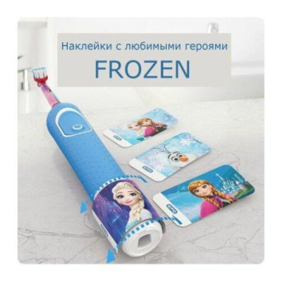 Електрична зубна щітка Oral-B D100 Kids Frozen 2 D100.413.2K