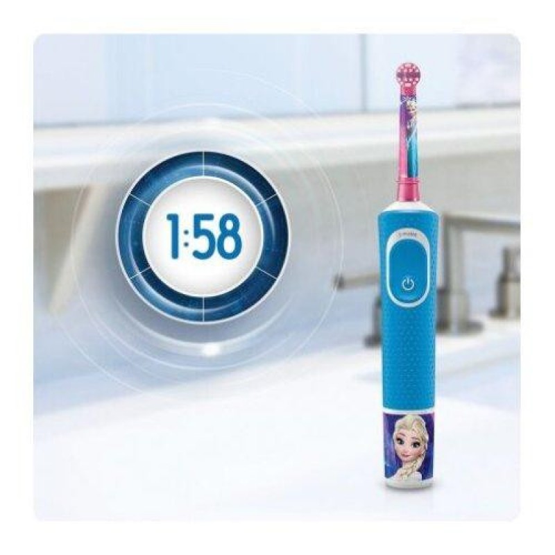 Електрична зубна щітка Oral-B D100 Kids Frozen 2 D100.413.2K