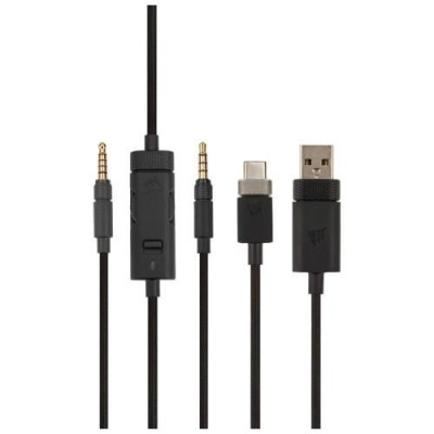 Комп'ютерна гарнітура Corsair VIRTUOSO RGB WIRELESS XT (CA-9011188)
