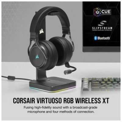 Комп'ютерна гарнітура Corsair VIRTUOSO RGB WIRELESS XT (CA-9011188)