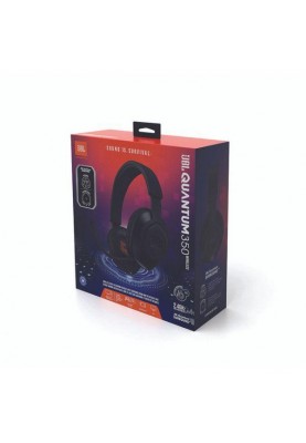 Комп'ютерна гарнітура JBL Quantum 350 Wireless Black (JBLQ350WLBLK)