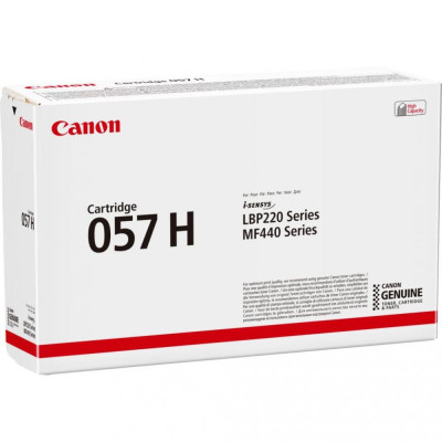 Лазерний картридж Canon 057H Black (3010C002)