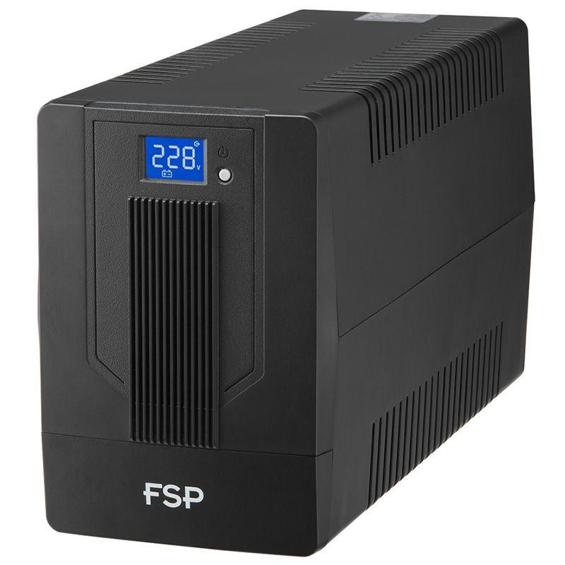 Лінійно-інтерактивний ДБЖ FSP IFP1000 1000ВА/600Вт Black (PPF6001300)