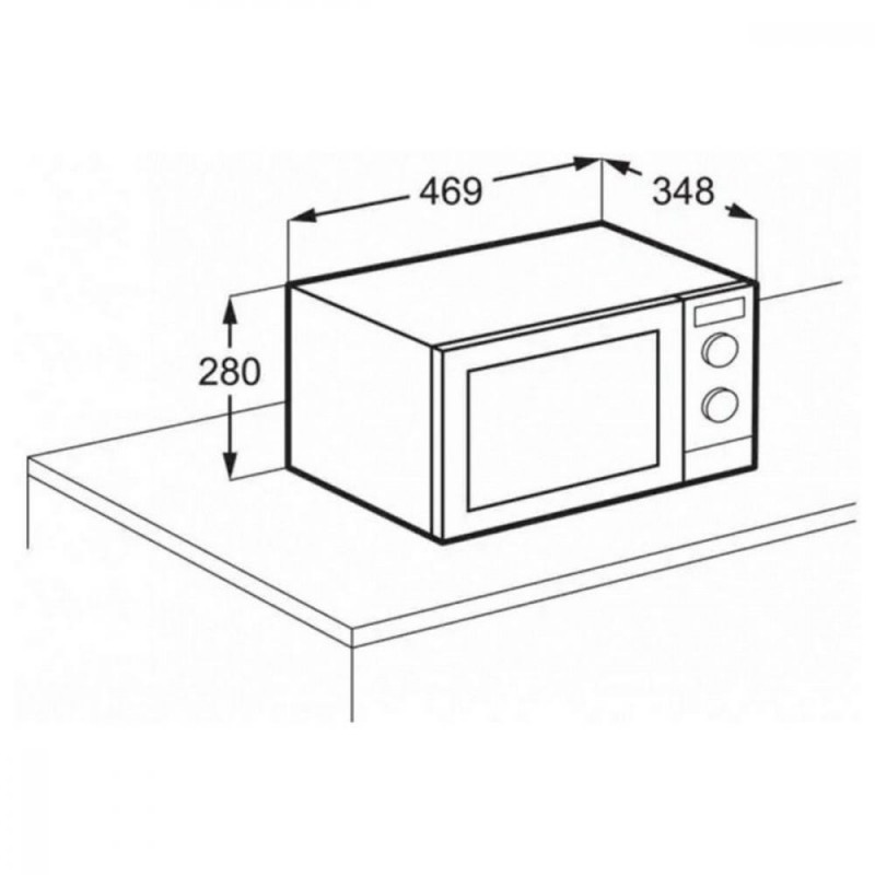 Мікрохвильова піч з грилем Electrolux EMZ725MMK