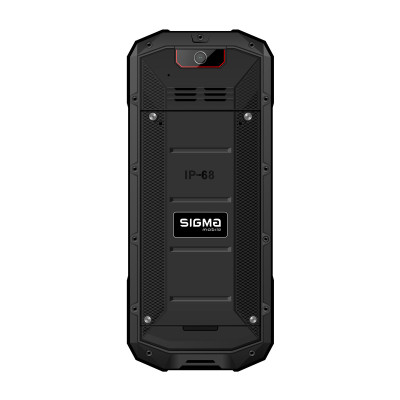 Мобільний телефон Sigma X-treme PA68 Black-Red