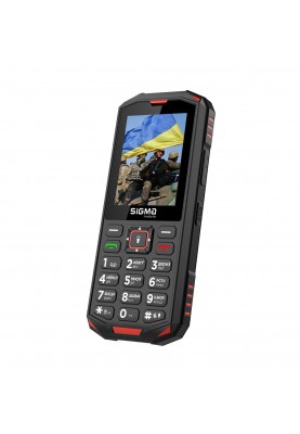 Мобільний телефон Sigma X-treme PA68 Black-Red