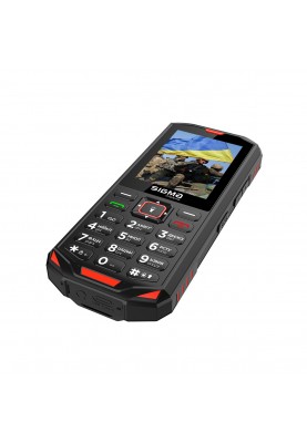 Мобільний телефон Sigma X-treme PA68 Black-Red