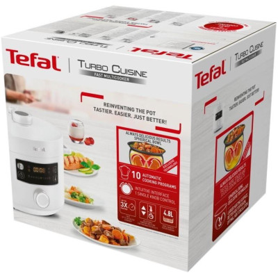 Мультиварка-короварка Tefal TURBO CUISINE CY754130