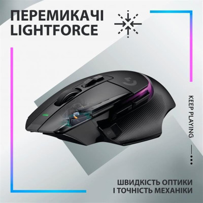 Миша Logitech G502 X PLUS Black (910-006162)
