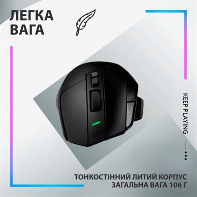 Миша Logitech G502 X PLUS Black (910-006162)