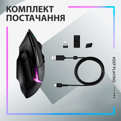 Миша Logitech G502 X PLUS Black (910-006162)