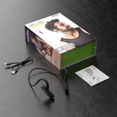 Навушники без мікрофона DACOM AirWings MP3 Black