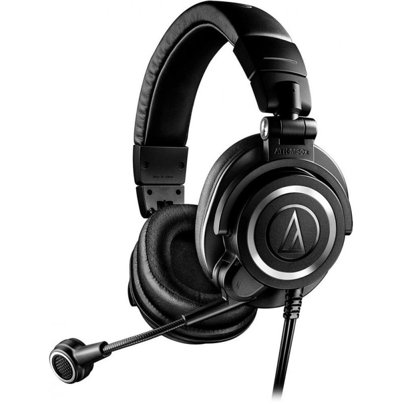 Навушники з мікрофоном Audio-Technica ATH-M50xSTS Black