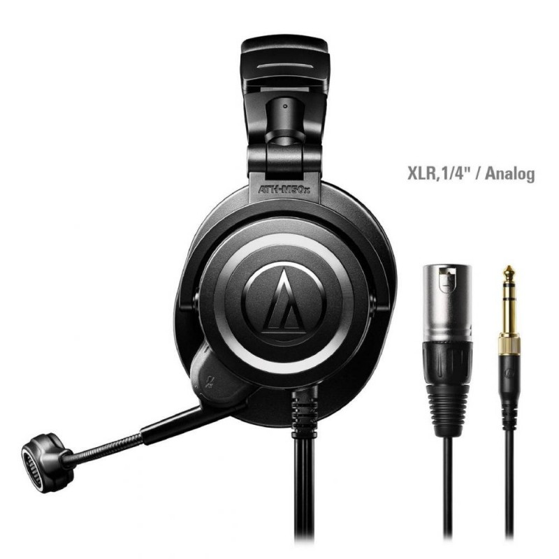 Навушники з мікрофоном Audio-Technica ATH-M50xSTS Black