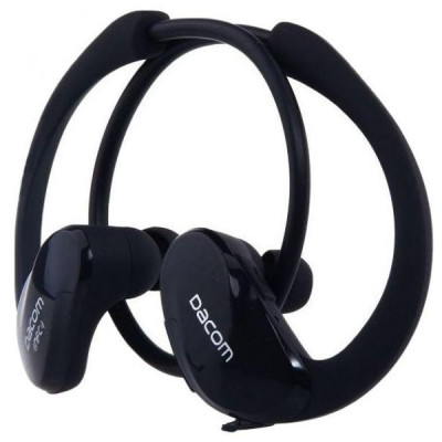 Навушники з мікрофоном DACOM Athlete Black