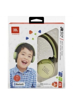 Навушники із мікрофоном JBL JR310BT Green (JBLJR310BTGRN)