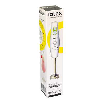 Занурювальний блендер Rotex RTB420-W